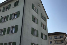 Algenmann Schweiz - Haus in Wil SG - Fassadenreinigung mit 5 Jahren Garantie